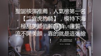 聖誕核彈推薦，人氣榜第一名，【二貨虎豹騎】，模特下海，極品美腿俏麗容顔，畫質一流不開美顔，靠的就是這張臉！