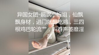  异国女团-超飒小姐姐，仙飘飘身材，进门就想吃鸡，三四根鸡巴轮流艹，叫春声萎靡淫荡