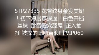 STP27335 花臂纹身金发美妞！初下海居家操逼！白色开档丝袜  跳蛋震穴舔屌  正入抽插 被操的嗯嗯直浪叫 VIP0600