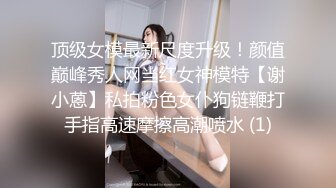 顶级女模最新尺度升级！颜值巅峰秀人网当红女神模特【谢小蒽】私拍粉色女仆狗链鞭打手指高速摩擦高潮喷水 (1)