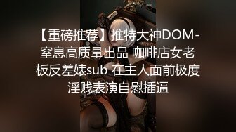 【重磅推荐】推特大神DOM-窒息高质量出品 咖啡店女老板反差婊sub 在主人面前极度淫贱表演自慰插逼