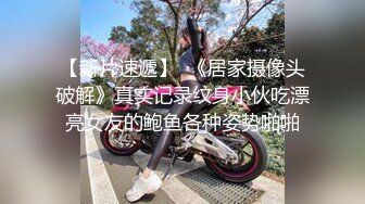 【新片速遞】  《居家摄像头破解》真实记录纹身小伙吃漂亮女友的鲍鱼各种姿势啪啪