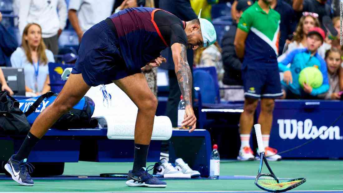 Kyrgios speaks out about his quarter-final defeat to Karen Khachanov